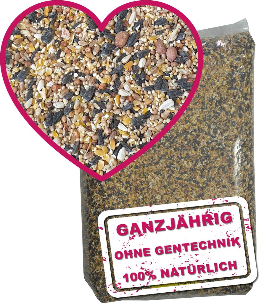 WILDVOGEL-VITAL 30 kg - Premium Ganzjahresfutter für Wildvögel