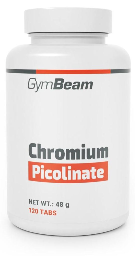 GymBeam - Chromium Picolinat, 120 Tabletten, ohne Geschmack