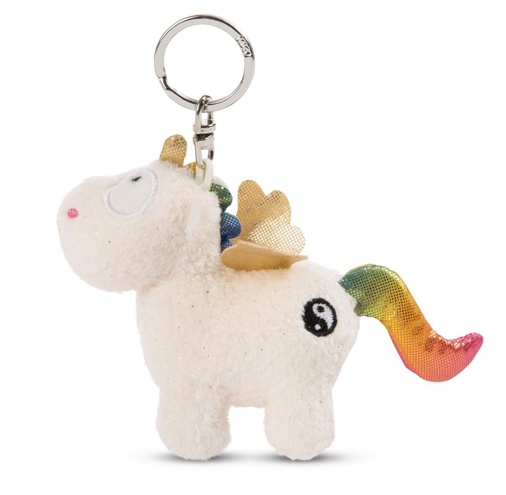 Nici Unicorn Rainbow Yang Bb 10 Cm Schlüsselanhänger Golden Produktbild 