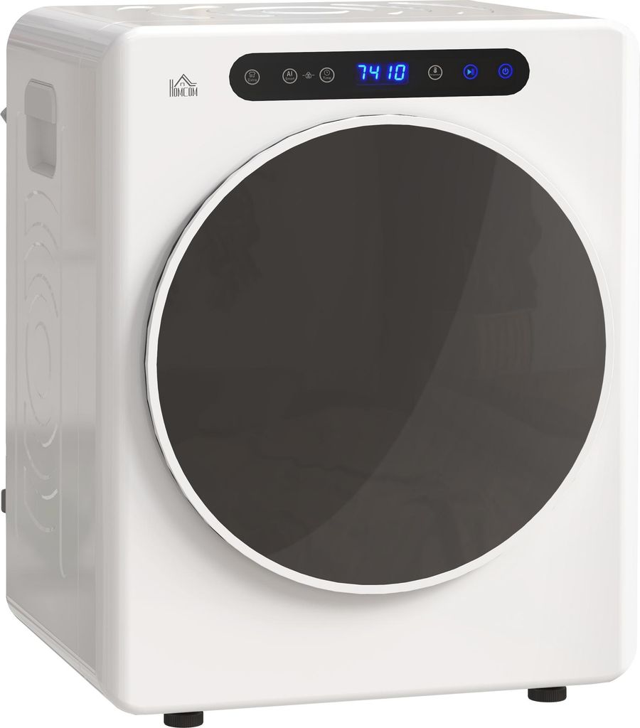 HOMCOM Mini Ablufttrockner 3 kg Wäschetrockner mit Produktbild 