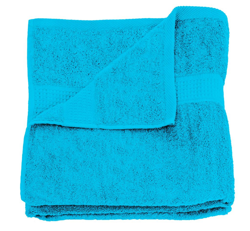 Badetuch türkis 100x150 cm Baumwolle schnelltrocknend Frottee Frottiertuch groß