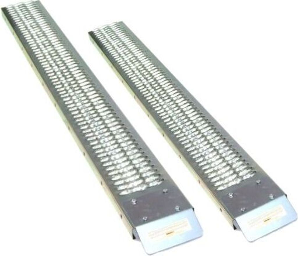 2 x Auffahrrampe Laderampe 06147 Stahl 183 cm 450 kg Verladerampe Auffahrschiene