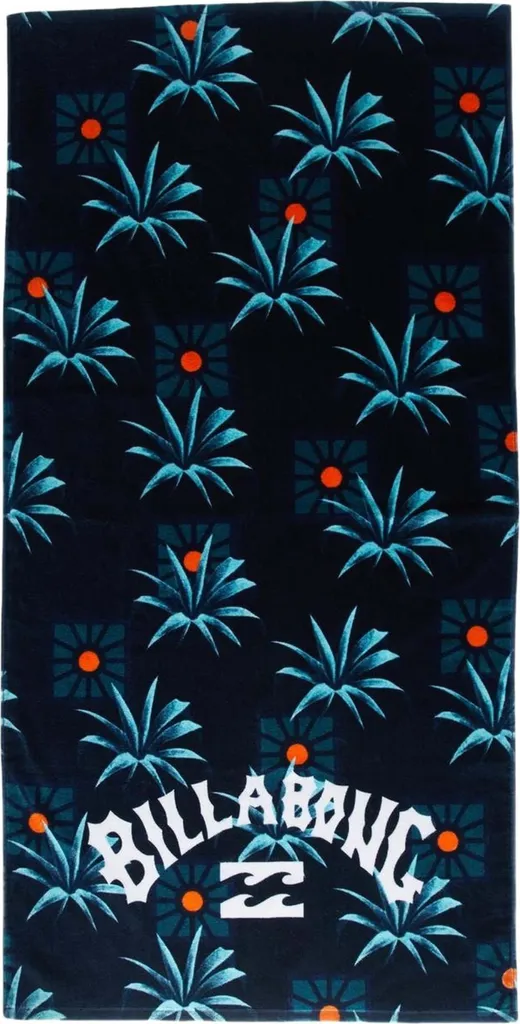 Grande Serviette de Bain Billabong 160X80 cm Design Multicolore ABYAA00259