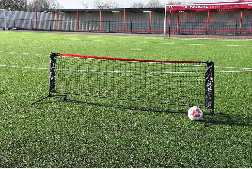 Precision Fußball Trainingsnetz Skills gelb - Trainingsmaterial