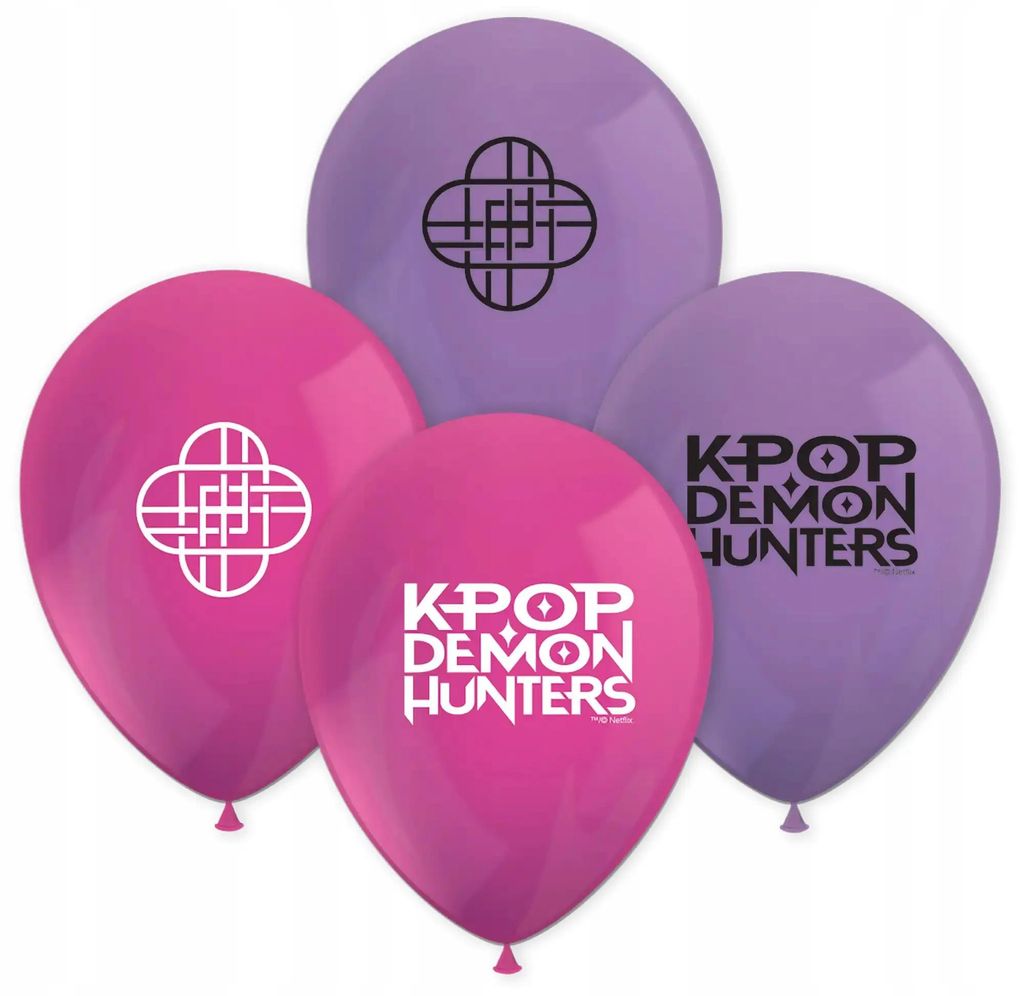 8 ballonnen, K-POP, Demon Hunters, KPop Productafbeelding 