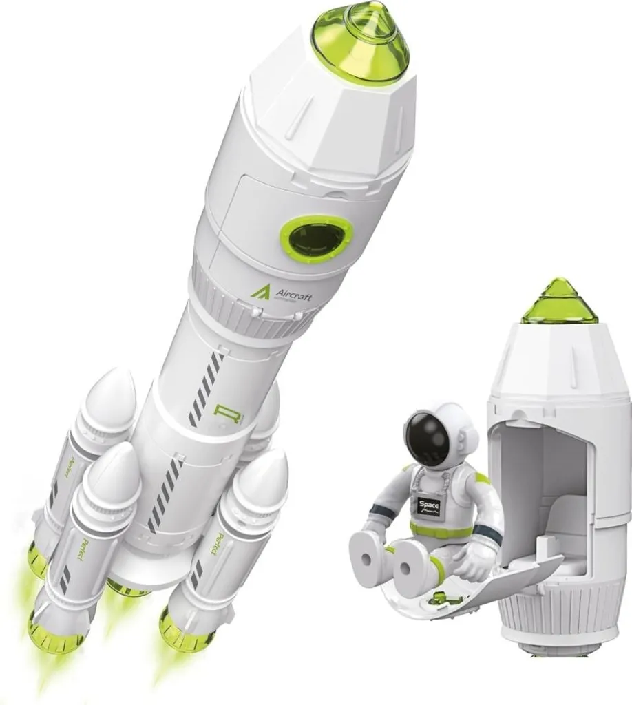Éveillez le génie de votre enfant avec cette fusée spatiale éducative