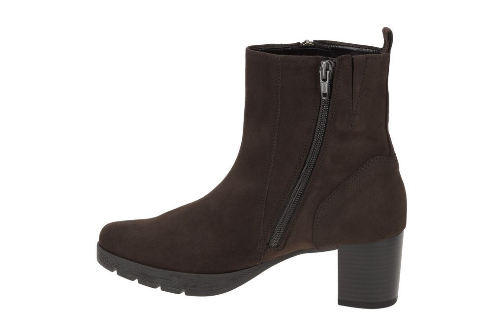 Gabor Mules Femme Confort Best Fit - Sabots Élégants Textile Cuir Talon Plat 4 Cm, Collection Fashion