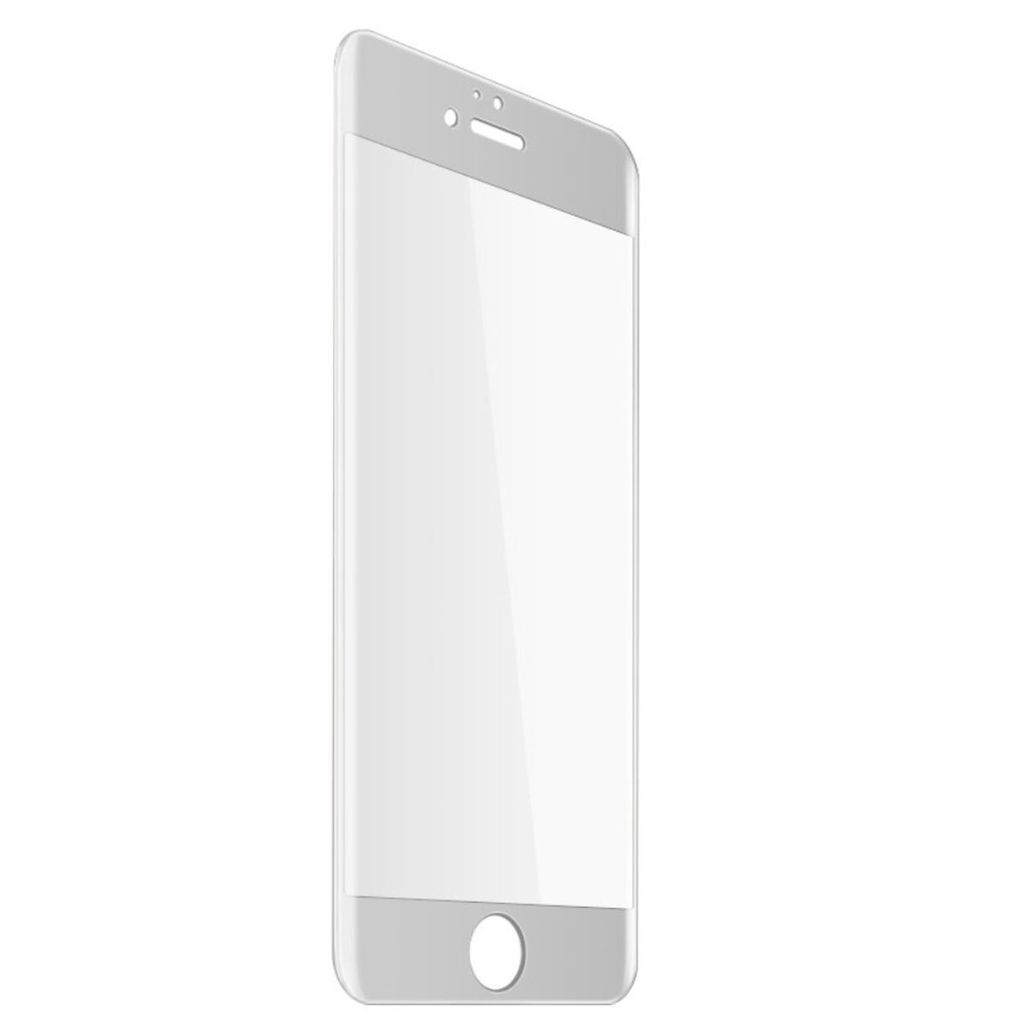 Apple iPhone 8 Plus 3D Panzer Glas Folie Display Schutzfolie Hüllen Case Weiß