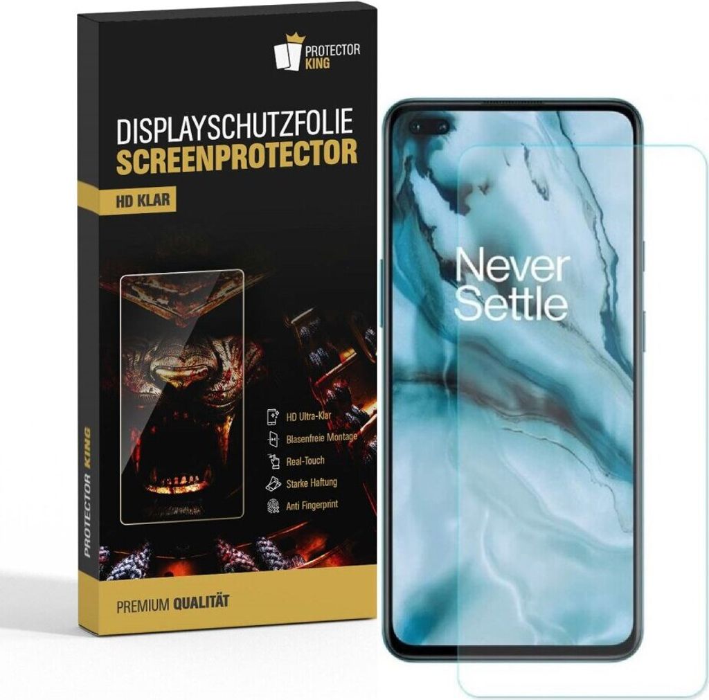 3x Displayschutzfolie für OnePlus Nord Displayfolie HD KLAR