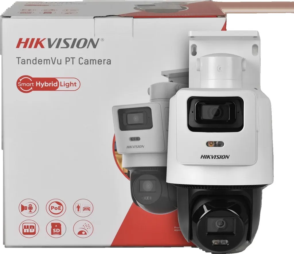 Caméra PT intelligente détection de véhicules et humains 4MP 2.8mm