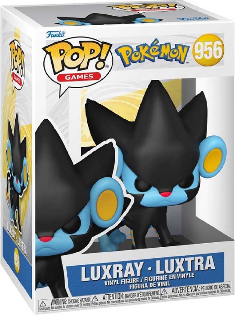 Pokémon - Luxray Luxtra 956  - Funko Pop! Vinyl Figur Produktbild 