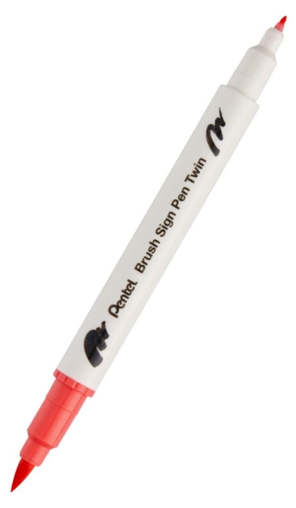 Pentel Kalligrafiest. BrushS.PenTwin h.rs