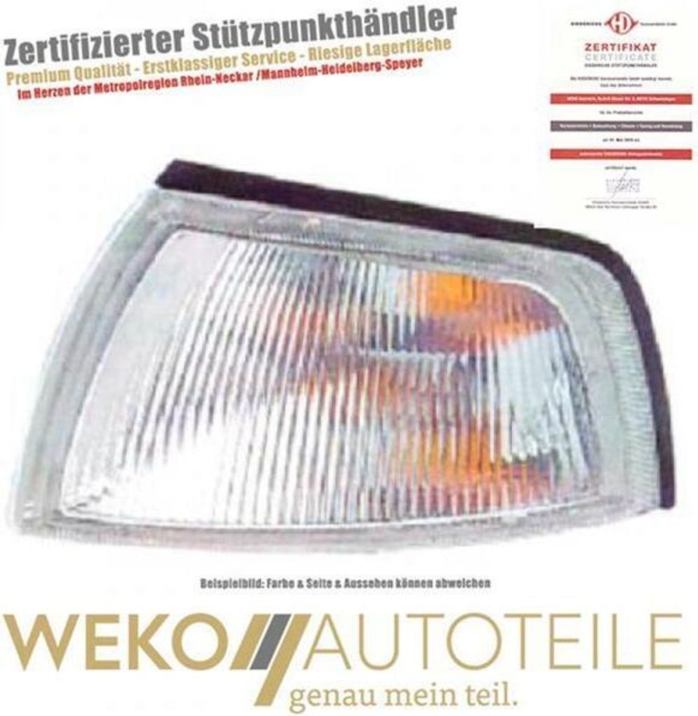 Blinker rechts DIEDERICHS 5806278 für MITSUBISHI