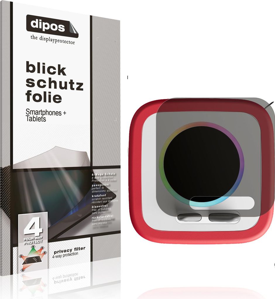 Blickschutzfolie für Toni Toniebox 2 matt Schutzfolie Folie Display Schutz dipos