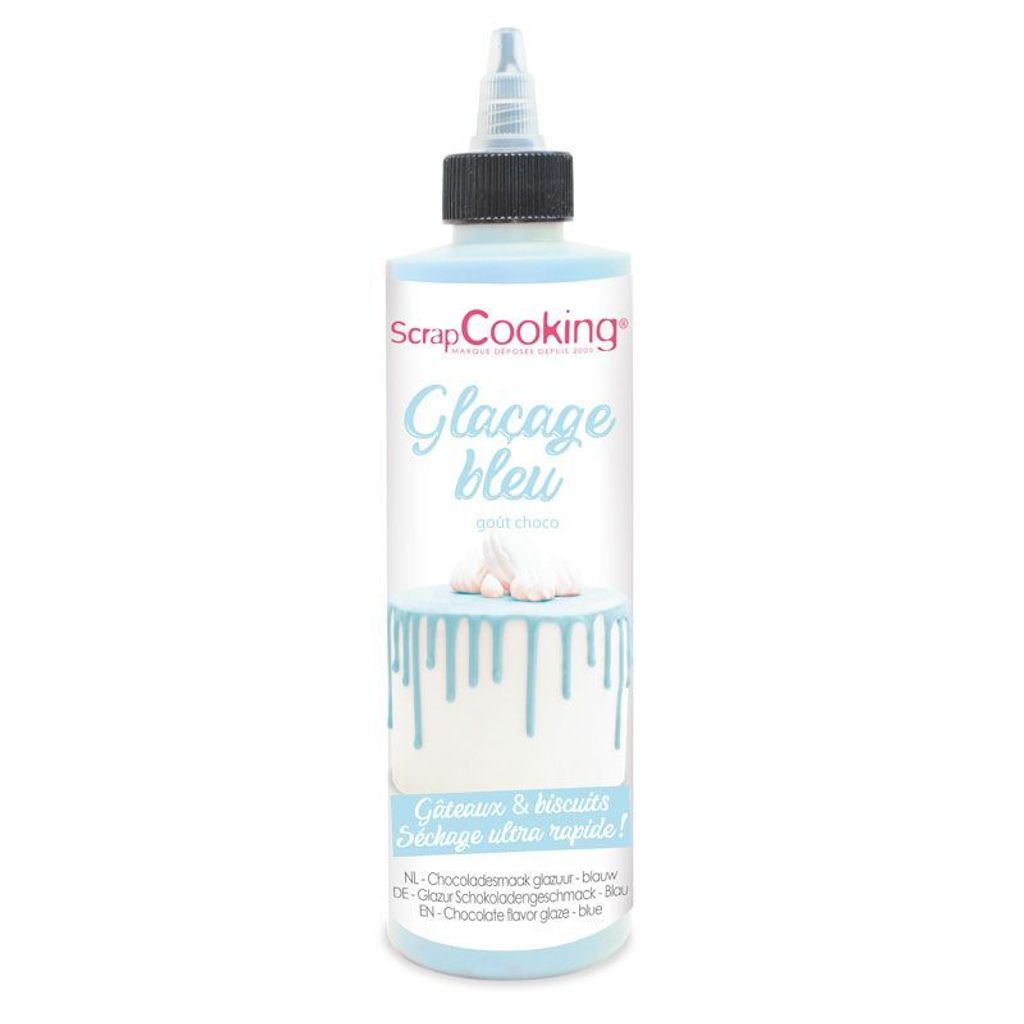 Schokoladenglasur 130 g - blau
