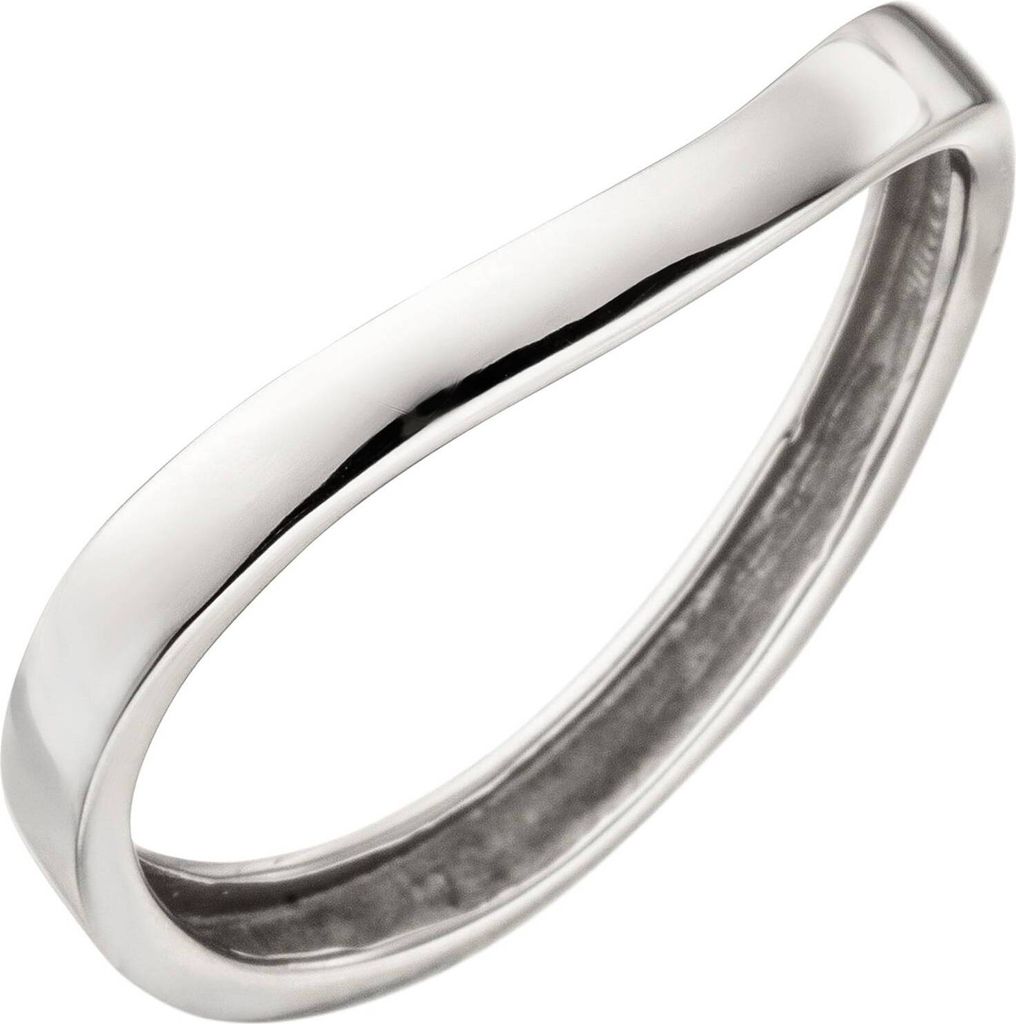 Gr. 56 Damen Ring 375 Gold Weißgold Weißgoldring Produktbild 