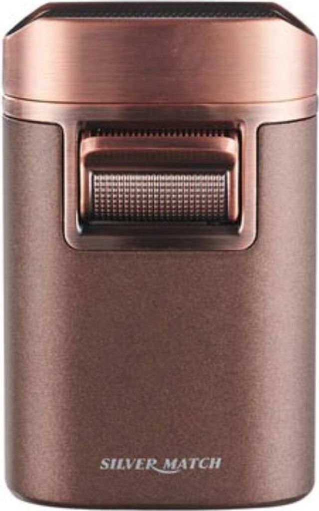 Zigarrenfeuerzeug "Monaco", 4 x Jet-Flamme, mit Zigarrenablage