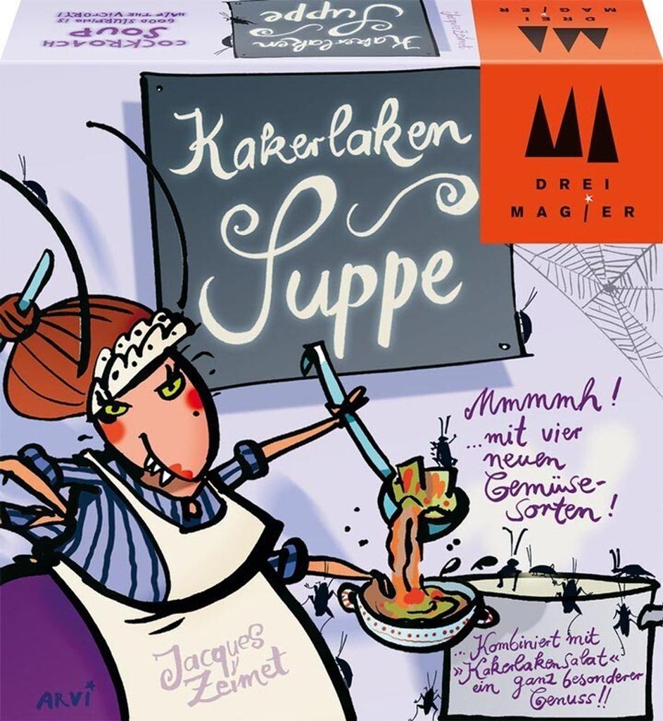 Drei Magier Kartenspiel Ablegespiel Kakerlakensuppe 40843 Produktbild 