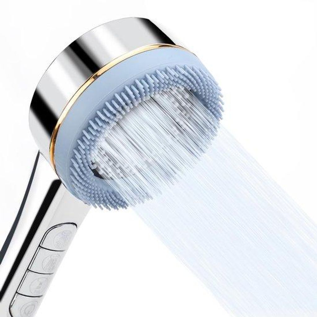 Hogedruk Duschkop – 4 Stellen, Handdusch mit PP-Filter, silikonemassierend, wassersparend, multifunktional