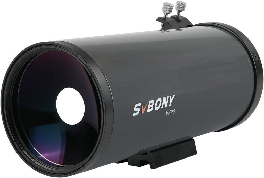 Svbony MK90 Teleskop Maksutov Cassegrain OTA, 90 mm f/13,9 Tragbares Teleskop, Mehrschichtige Aluminiumbeschichtung, Teleskope für die Astronomische