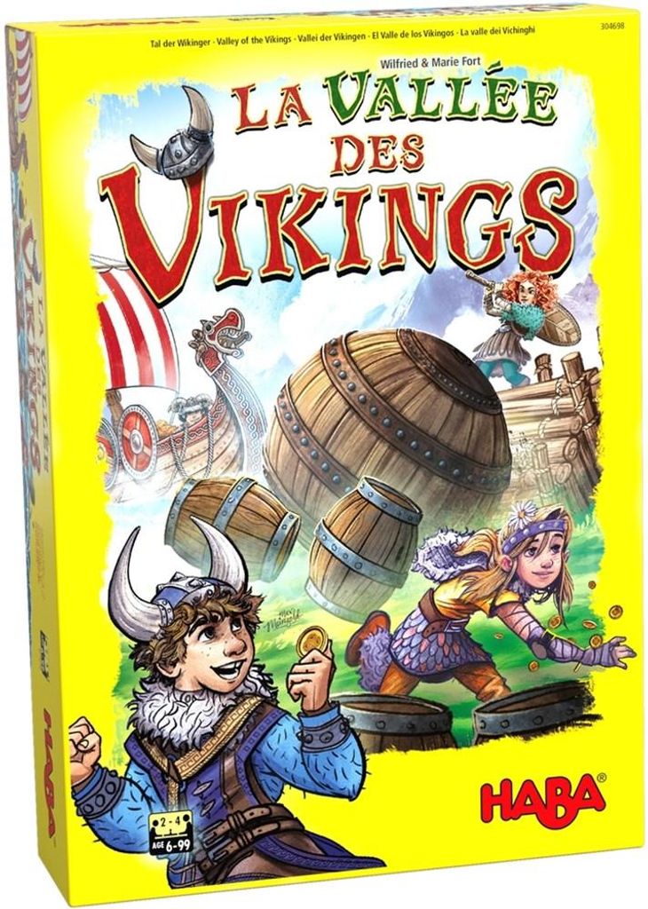 HABA La Vallée des Vikings (Jeu pour enfants de l'année Image du produit 