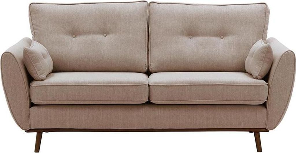Dreisitzer-Sofa Zinola-Ronda 61-dunkle Eiche