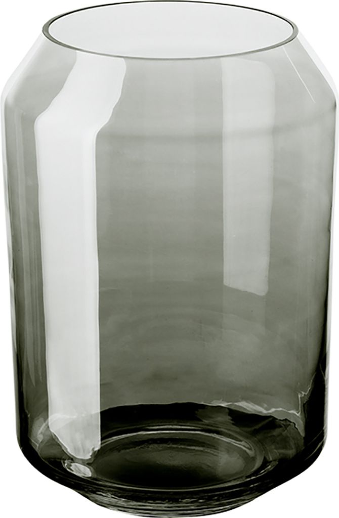 Fink ORELIA, Windlicht, Vase, Glas, grau, L. 20 cm, B. 20 Produktbild 