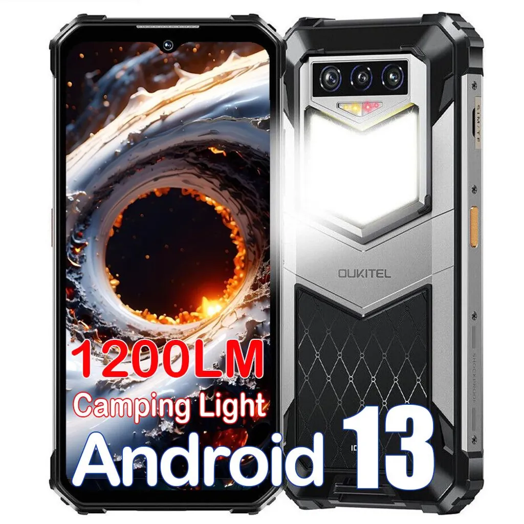Smartphone de Randonnée GPS Précis OUKITEL WP26 Robuste et Durable
