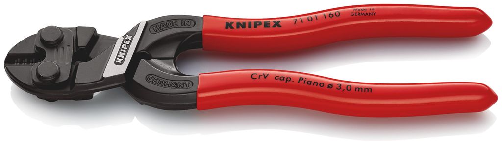Knipex CoBolt S, Schwarz, Rot Produktbild 