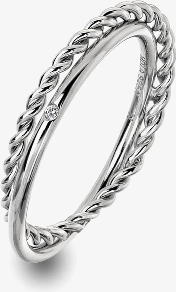 Offerta Anello Hot Diamonds Unity DR210 Misura 55 - Argento e Diamante