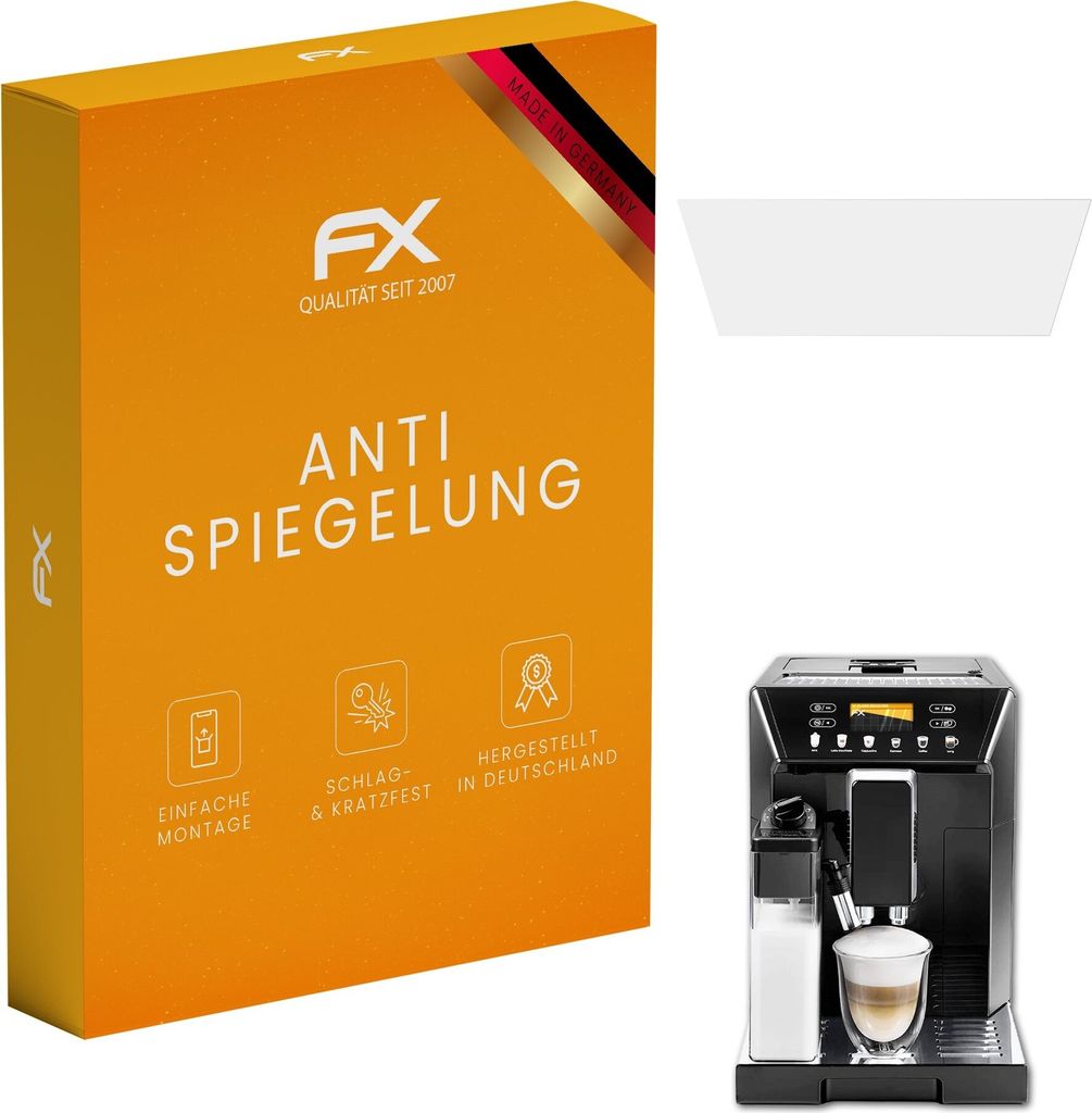 atFoliX FX-Antireflex 2x Schutzfolie kompatibel mit DeLonghi Eletta Cappuccino Evo (ECAM46.860.B) Displayfolie