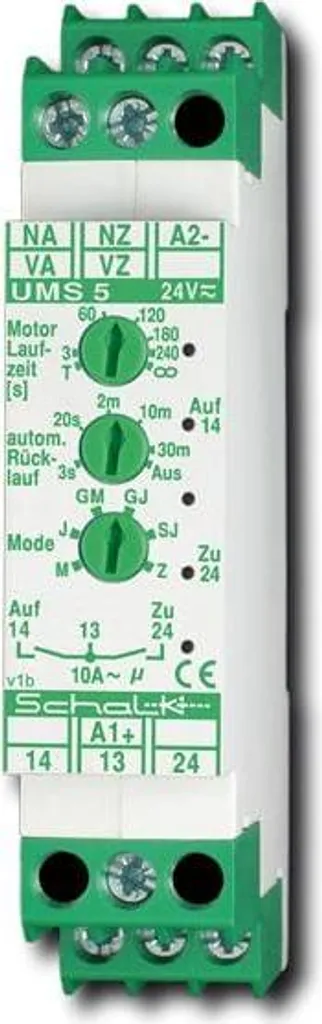 Module de commande 10A UMS 5 robuste avec double contact 2 NO en 230V AC - 6