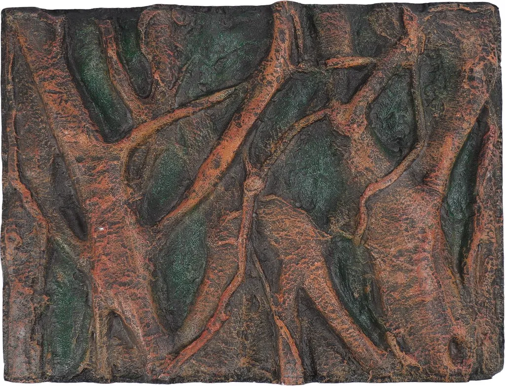 Fond 3D vivant multi-pattes 60x45cm - Décor structuré pour reptiles