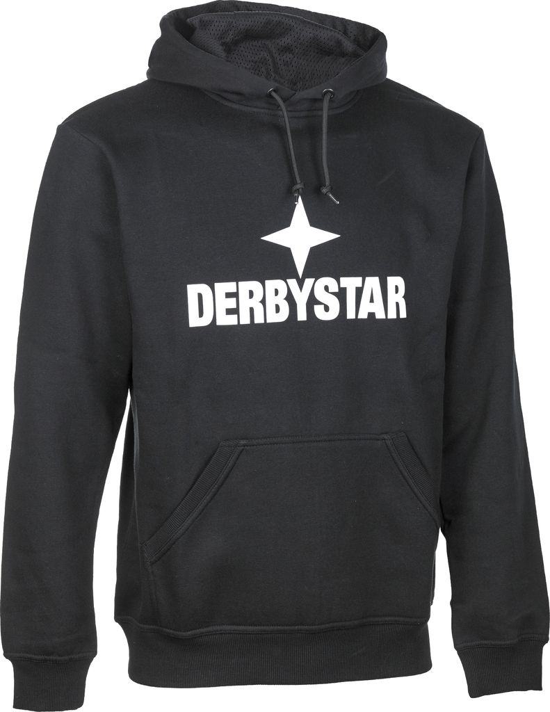 DERBYSTAR Kapuzenpullover Promo v24, Gr.116, schwarz