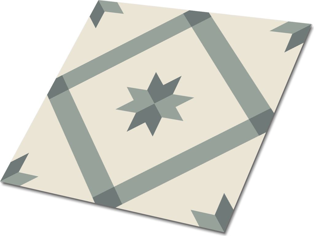 Selbstklebende Platten 30x30 cm Wandpaneele 9 Stück im Set Wanddeko - Geometrisches Muster