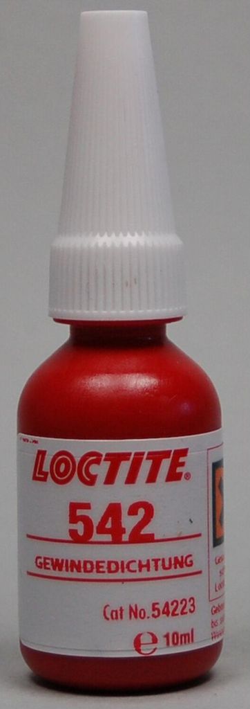 Loctite 542 Gewindedich- tung braun 10ml Flasche Produktbild 