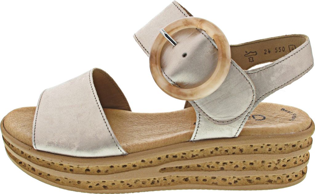 Gabor Sandalette Beige in Gr. 40