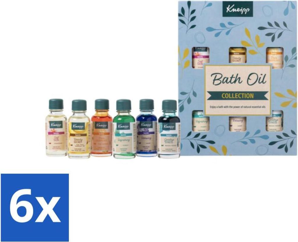 Kneipp - Geschenkset Badeöl - Geschenkset - Vorteilspack - 6 Stücke