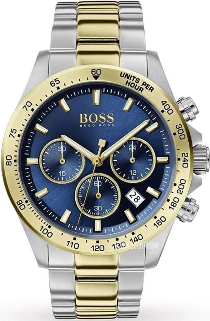 Montre Hugo Boss Homme 1513767 avec Boîtier Elégant en Acier Noir