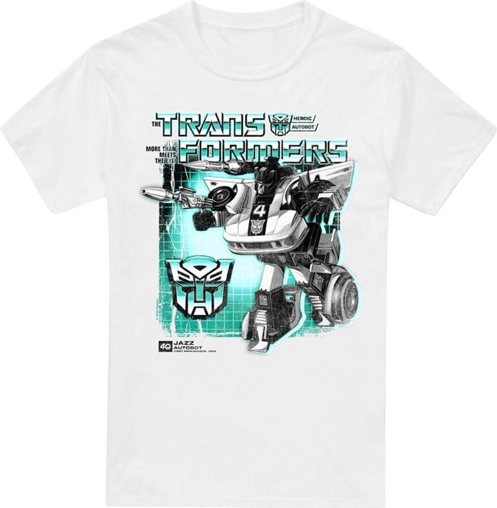 Transformers - T-Shirt für Herren - 40 TV5132 (S) (Weiß)