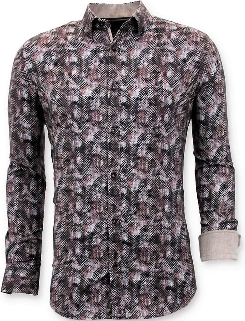 Slim Bluse Digital Printing - L