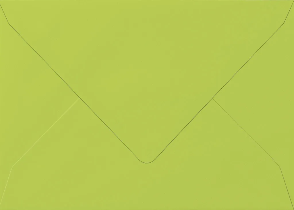 Pochette Cadeau Vert Pomme 156 x 220 mm Heyda pour Annonce et Vœux