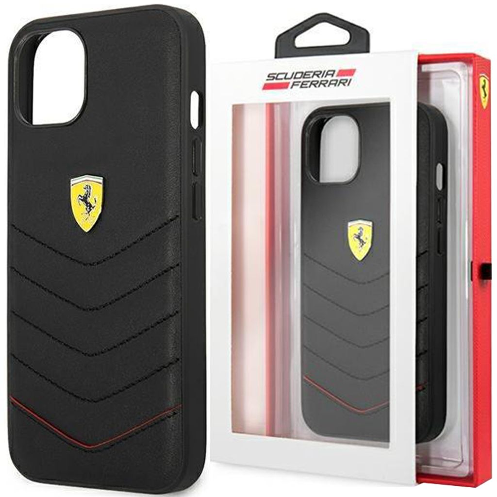 Ferrari Fehcp13Srquk Iphone 13 Mini 5,4"" Czarny/Schwarz Produktbild 