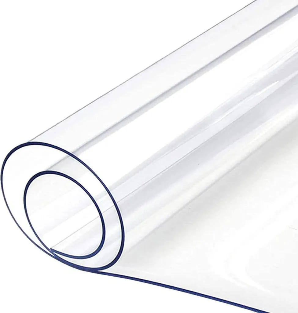 Film Protection Table PVC 103x200 cm - Stop Rayures et Taches - Épaisseur 2mm