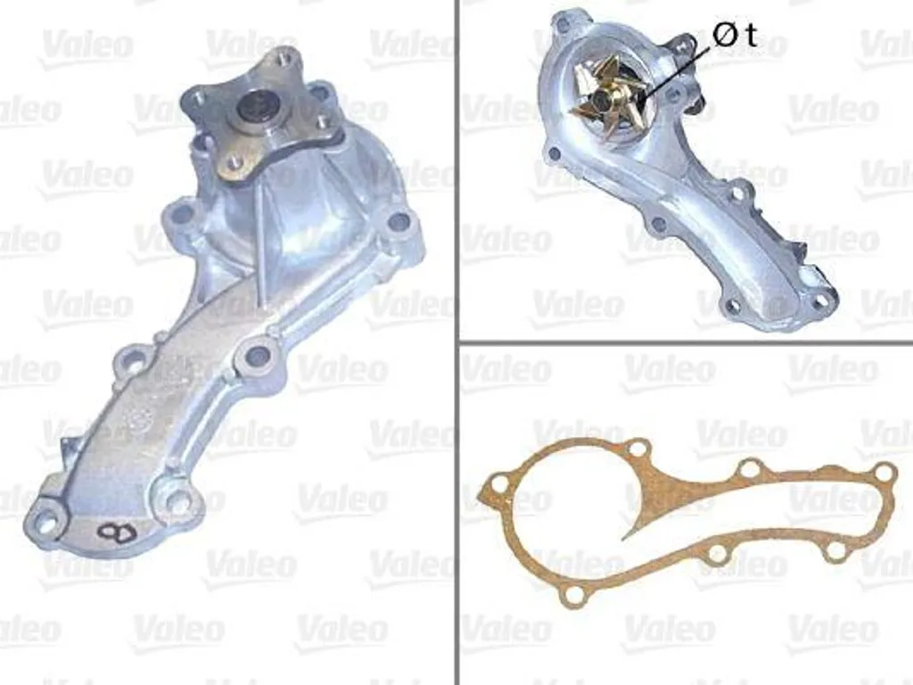Pompe à eau OE PA10055 Valeo 506705 - Étanchéité et Flux Optimisé