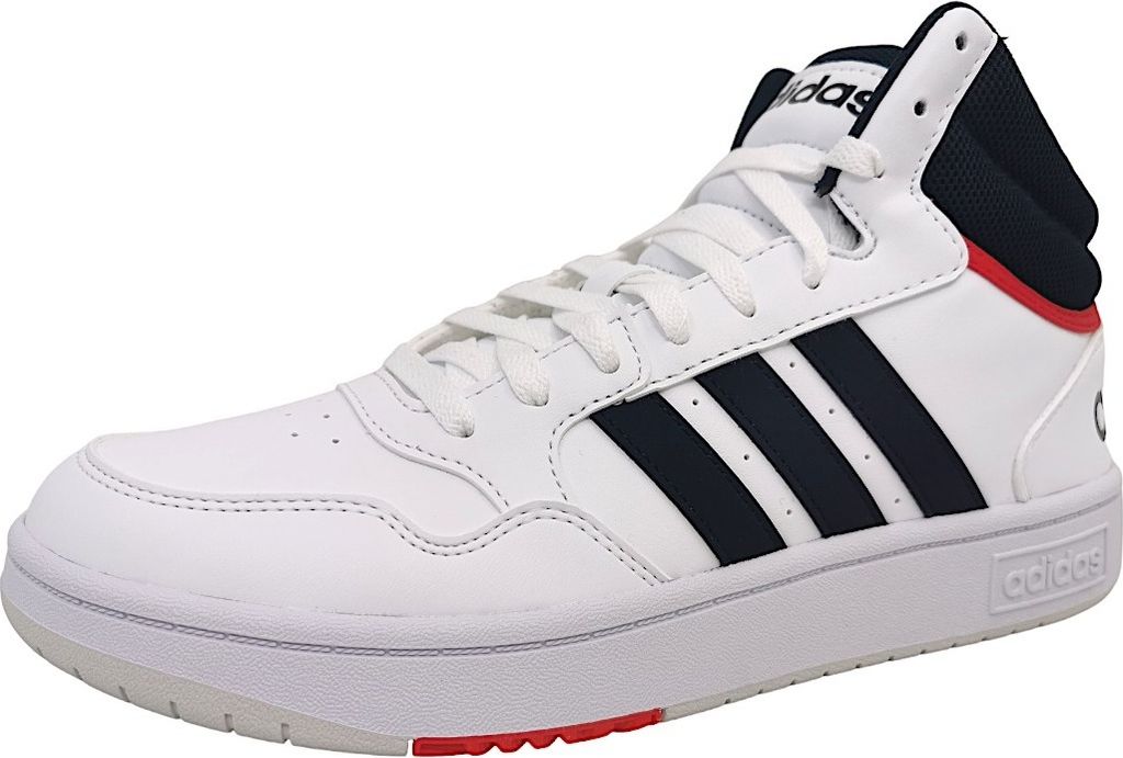adidas Hoops 3.0 MID Herrenschuhe Sneaker  Weiß Freizeit, Produktbild 