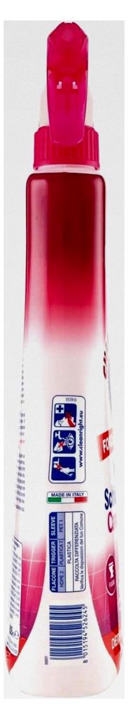 12x Chanteclair Forza & Igiene WC Schäumender Toilettenreiniger mit Bleichmittel - Reinigungsmittel Spray 625ml + er Schlüsselanhänger