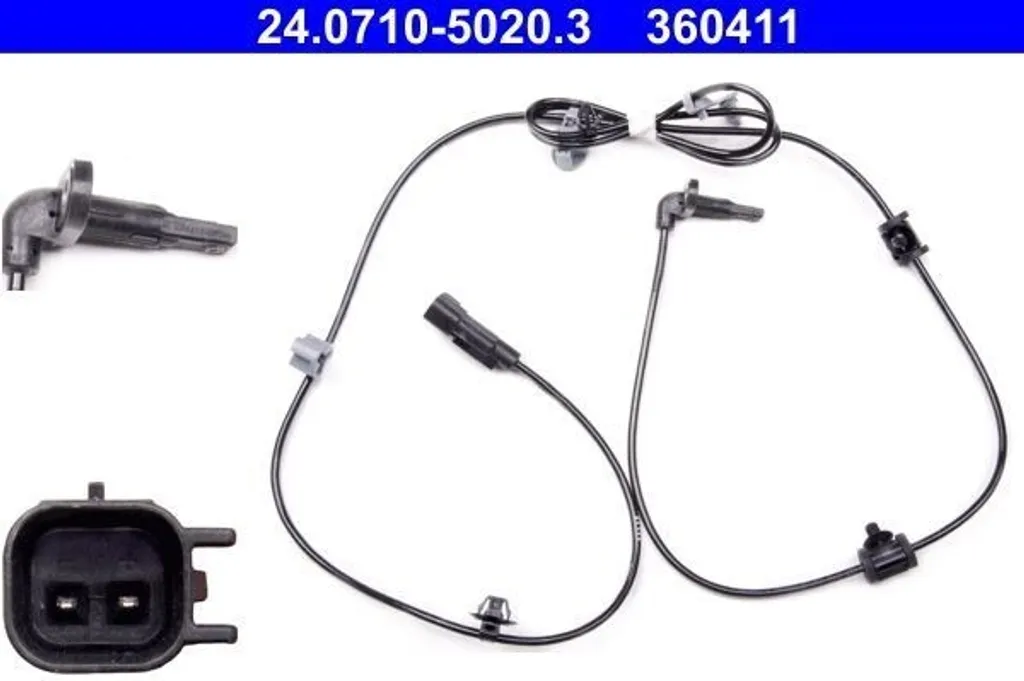 Capteur de vitesse de roue ABS pour Insignia A G09 compatible OE 1247774