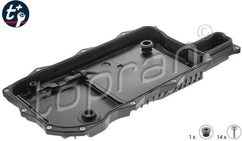 Bac d'huile de boîte TOPRAN 503 766 pour BMW Série 5 G30 et X5 F15 G05