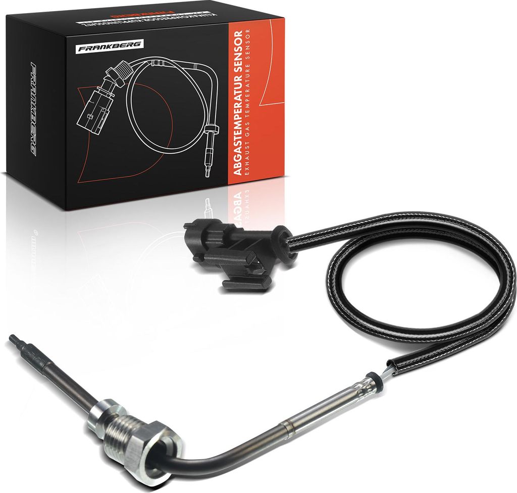 Frankberg 1x Abgastemperatursensor für Opel Corsa D Vauxhall Astra MK III VI 1.7L 2006-2016